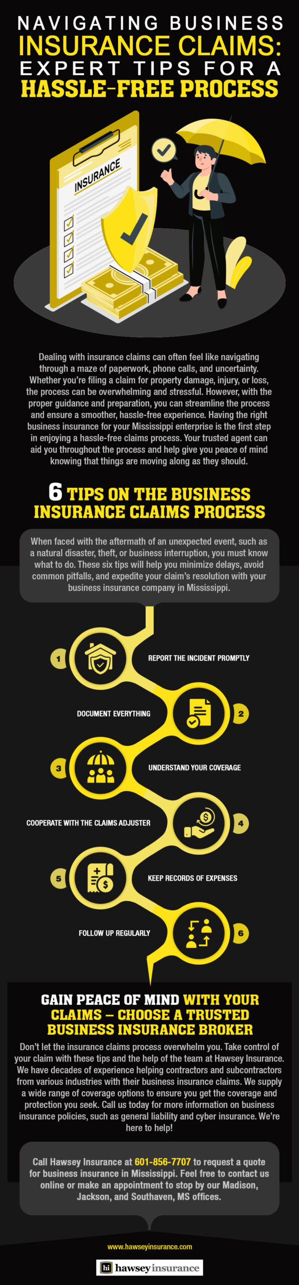 Navigating Business Insurance Claims: Expert Tips for a Hassle-Free Process